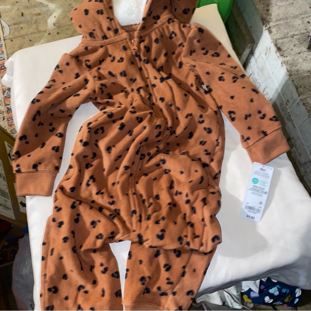 Carter onsie new with tags